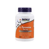 Now Foods L-Tyrosine, 500 mg, 120 Capsule (L-Tirozina)